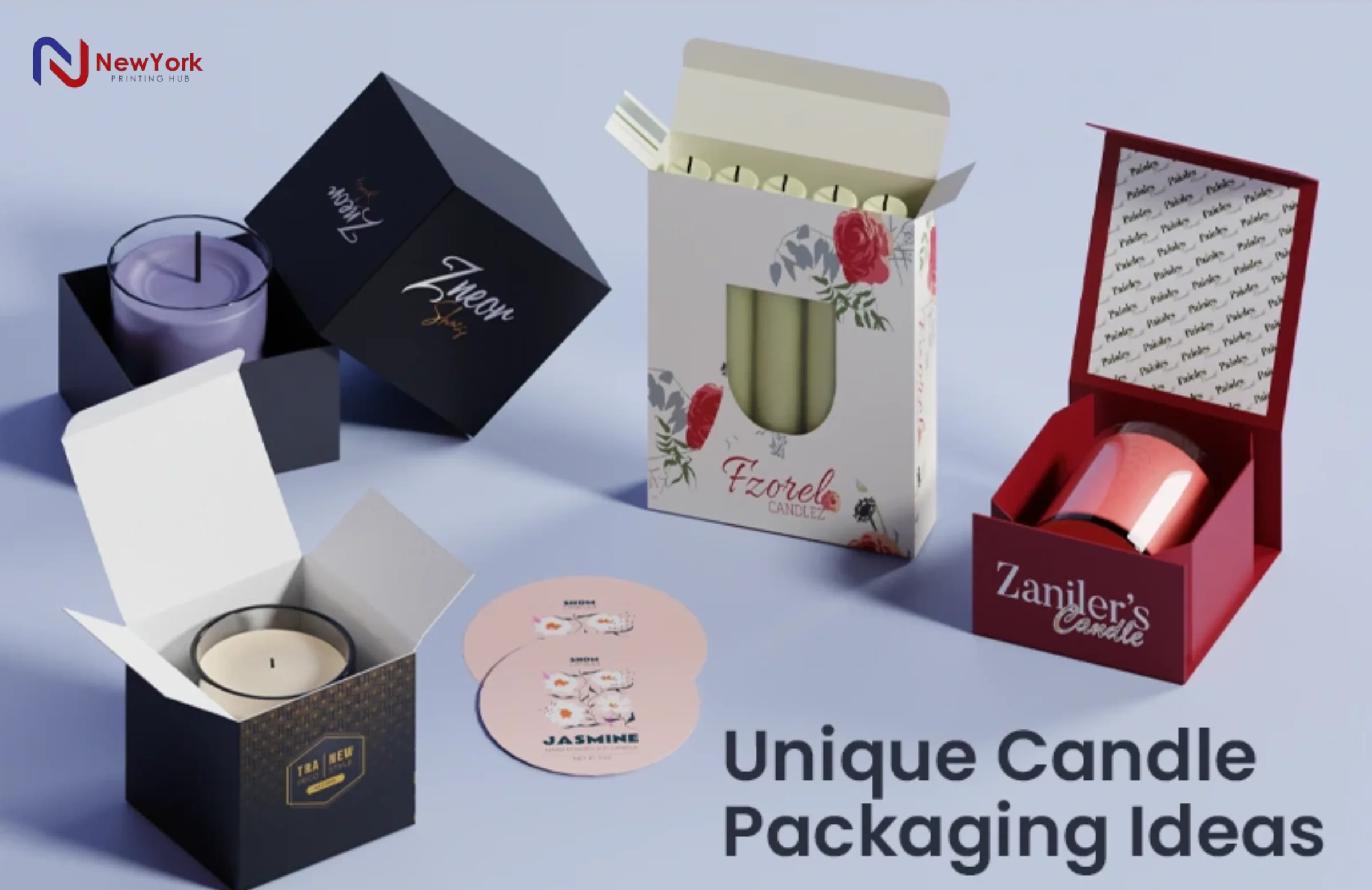 candle packaging design